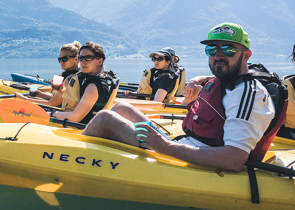 Kayaking Norway