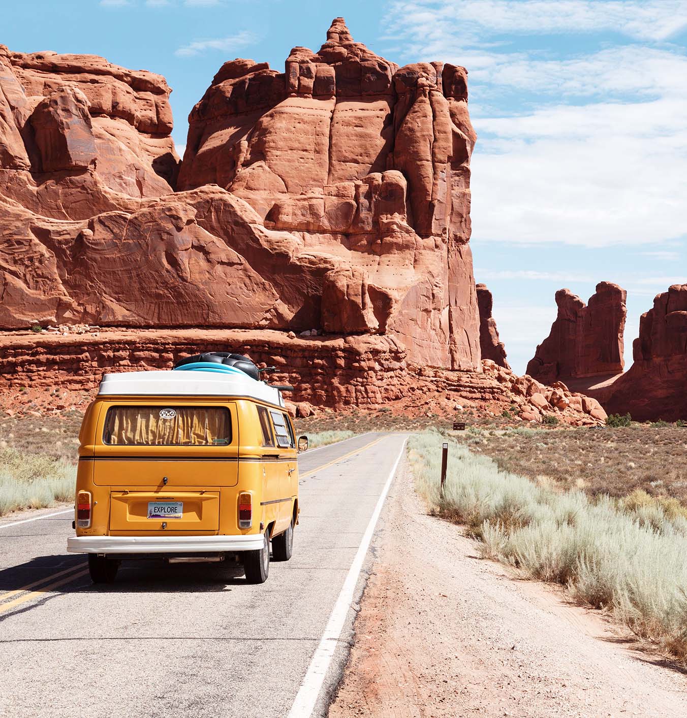 This woman quit her high-flying job to work and travel in a van