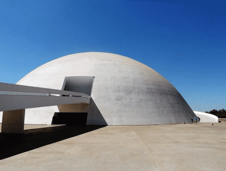 The National Museum of the Republic in Brasilia