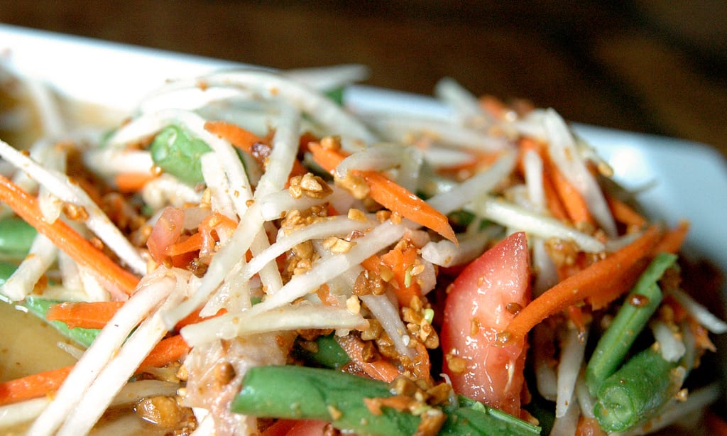 1. Som Tam - Thailand. 17 Delish Street Foods to Try Before You Die – THE FLASH PACK
