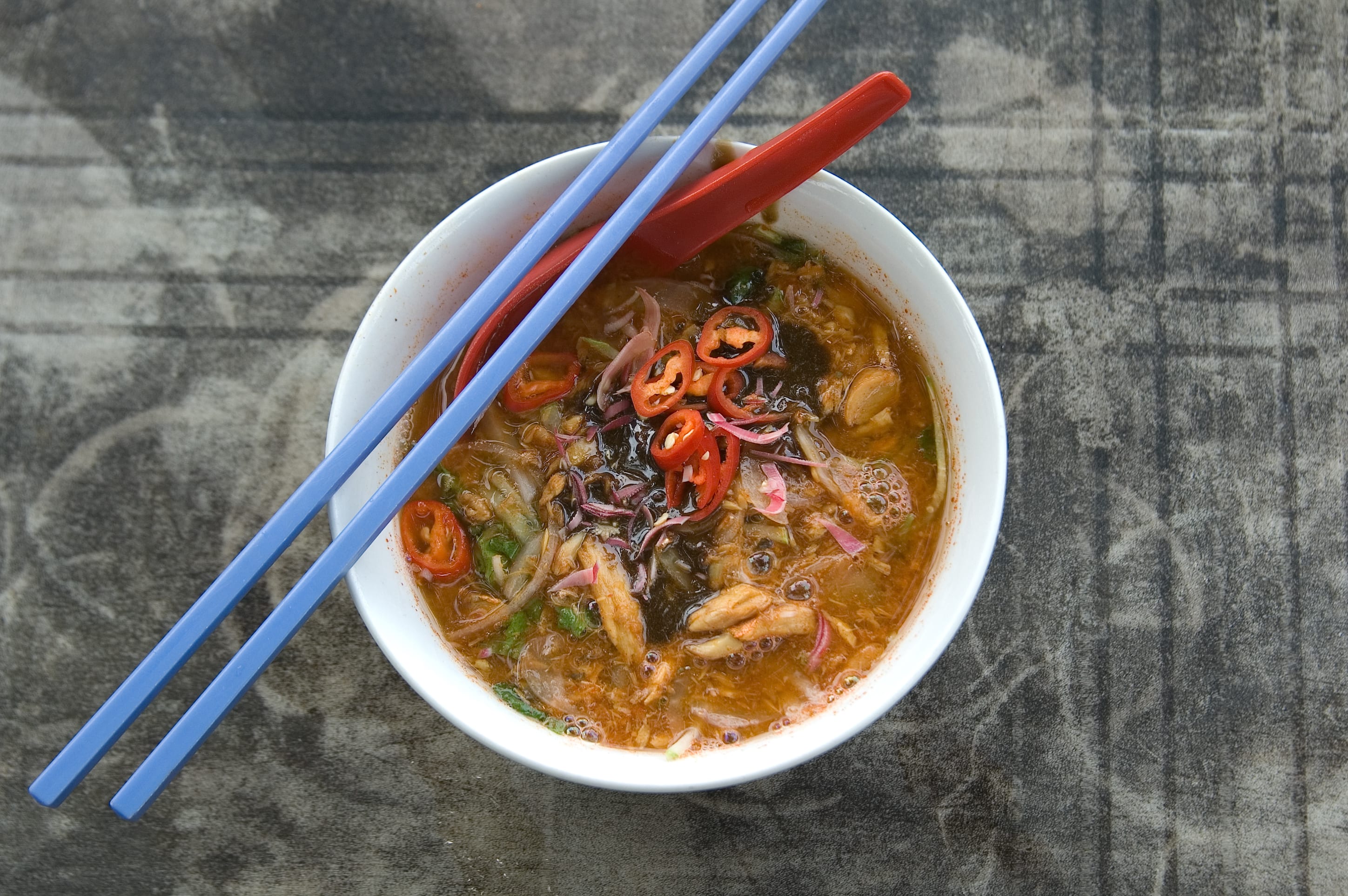 11. Penang Assam Laksa - Malaysia. 17 Delish Street Foods to Try Before You Die – THE FLASH PACK