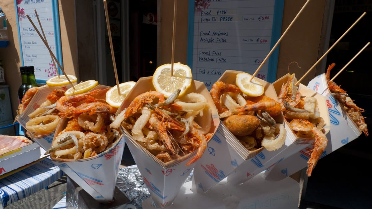 3. Pesce Fritto - Italy. 17 Delish Street Foods to Try Before You Die – THE FLASH PACK