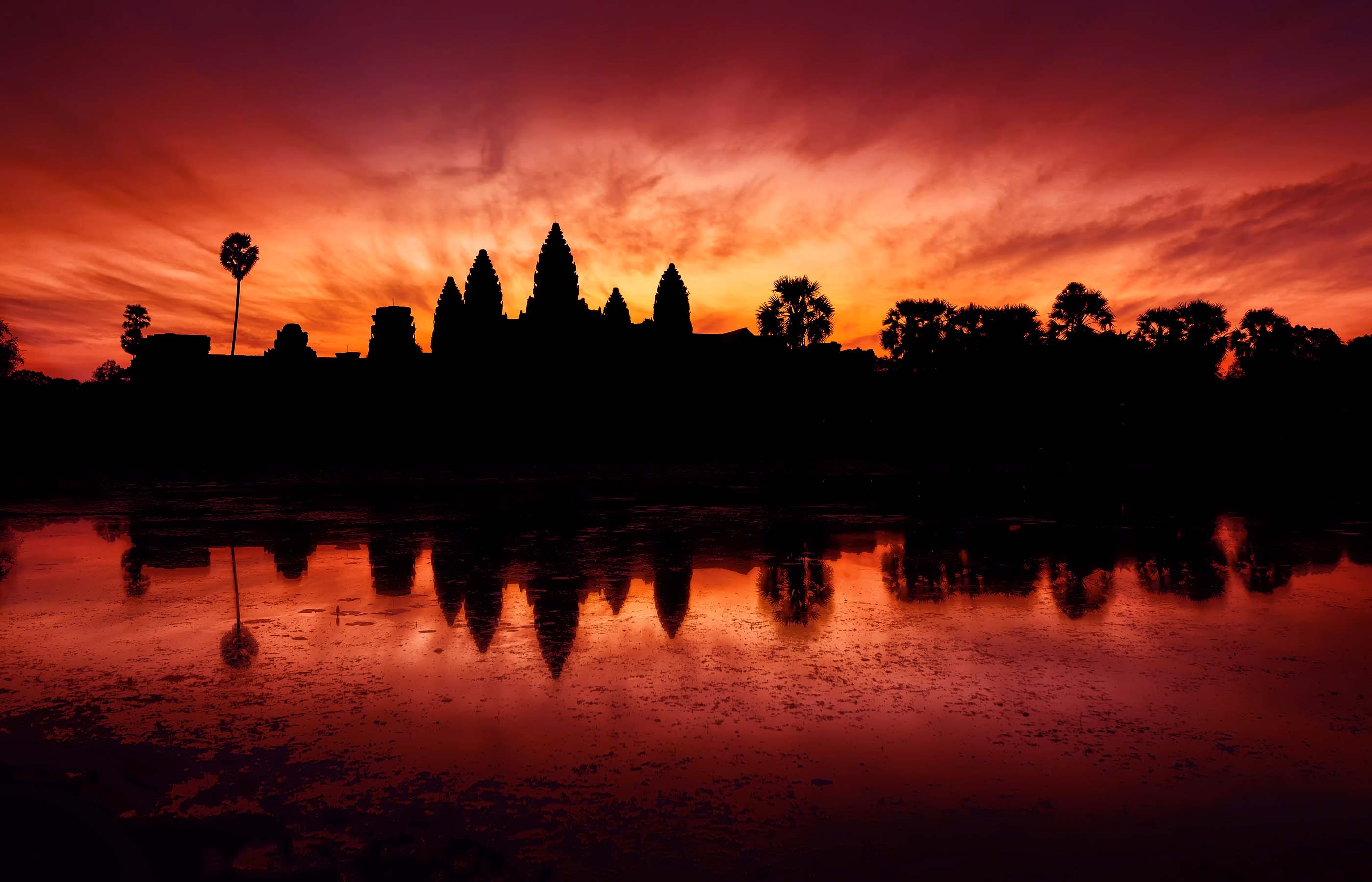 angkor wat at sunrise