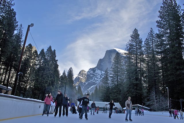 13 Of The World's Best Ice Rinks You Won't Want To Miss The Flash Pack Curry Village Ice Rink Yosemite