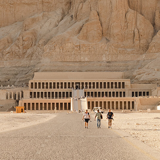 The Mortuary Temple of Hatshepsut in Egypt