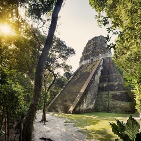 Sunset temple