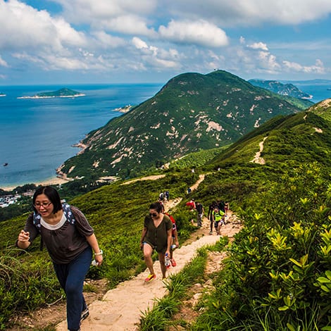 Dragon Back trail hike