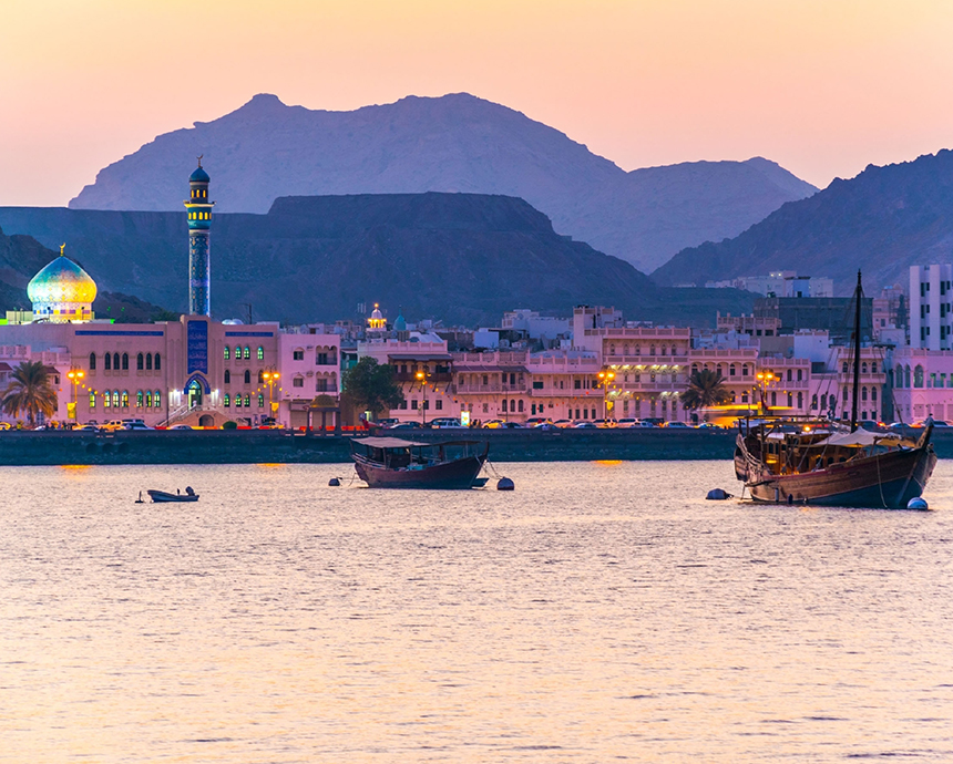 Muscat river scene