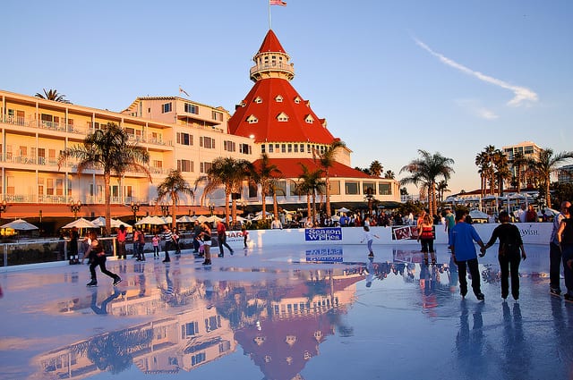 13 Of The World's Best Ice Rinks You Won't Want To Miss The Flash Pack Hotel del Coronado