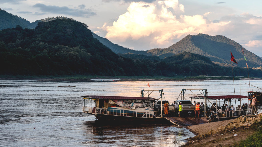 Boating the Mekong