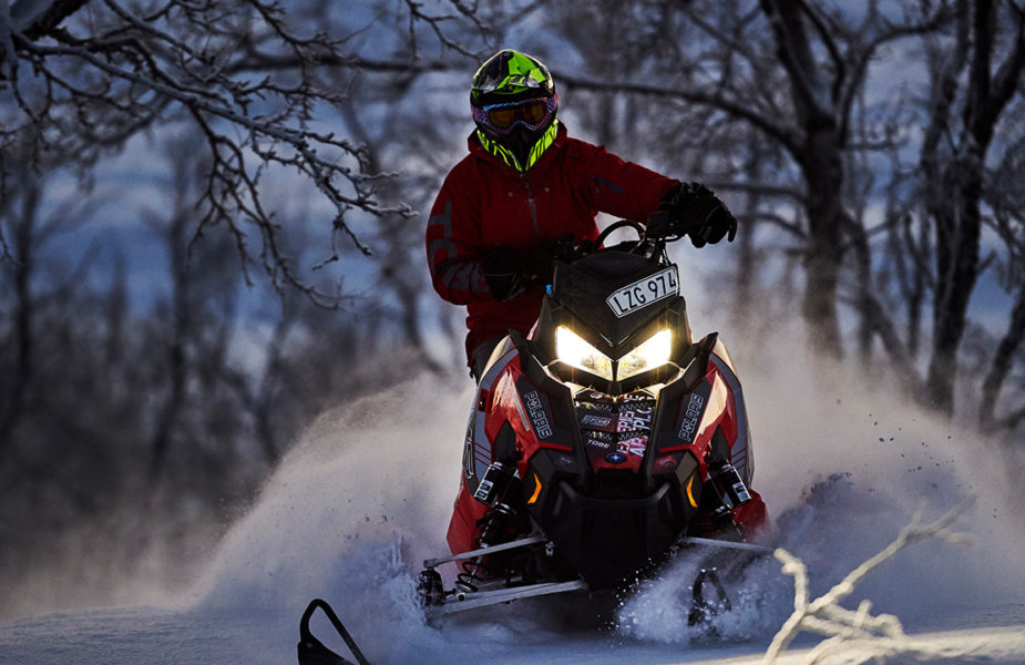 Snowmobile safari