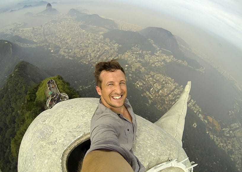 Lee Thompson selfie
