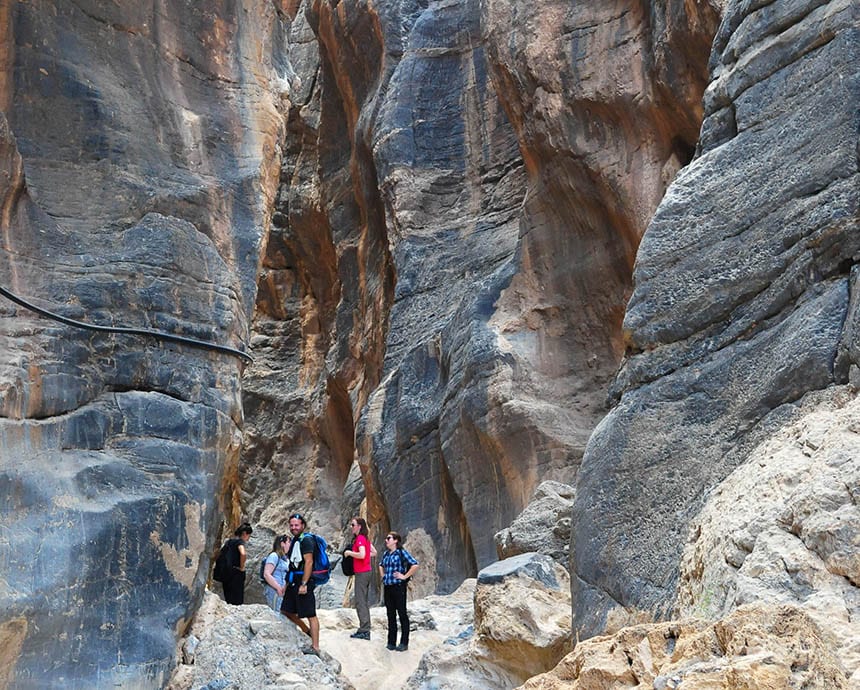 Oman group adventure