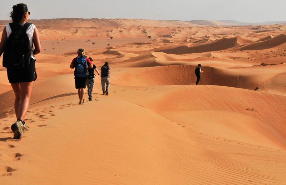 Oman group adventure