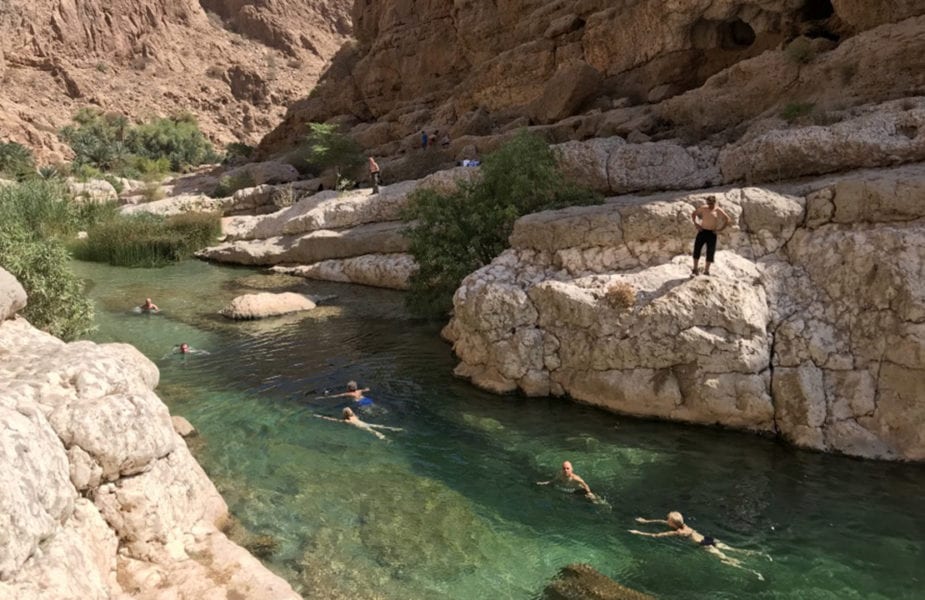 Oman group adventure