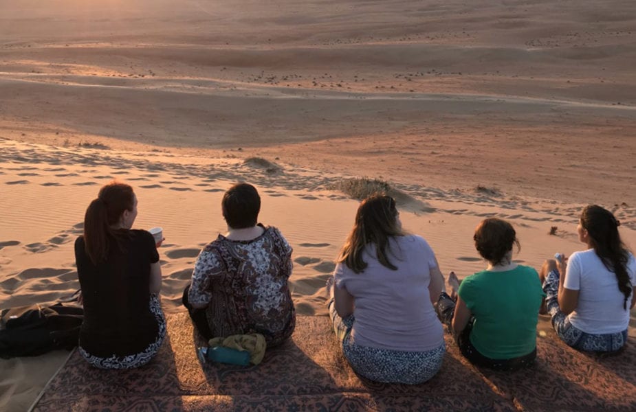 Oman group adventure