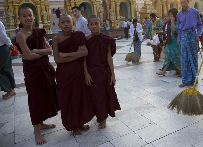 Shwedagon pagoda Myanmar
