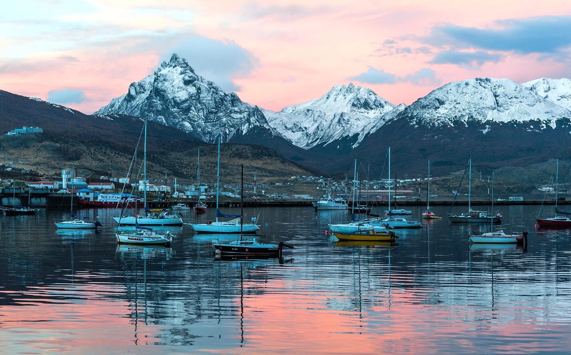 Chilean boats