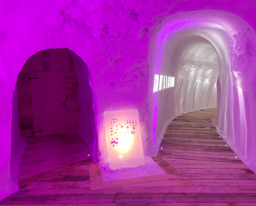 Iglootel, Sweden