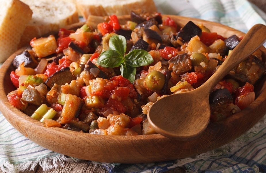 Local Sicilian caponata