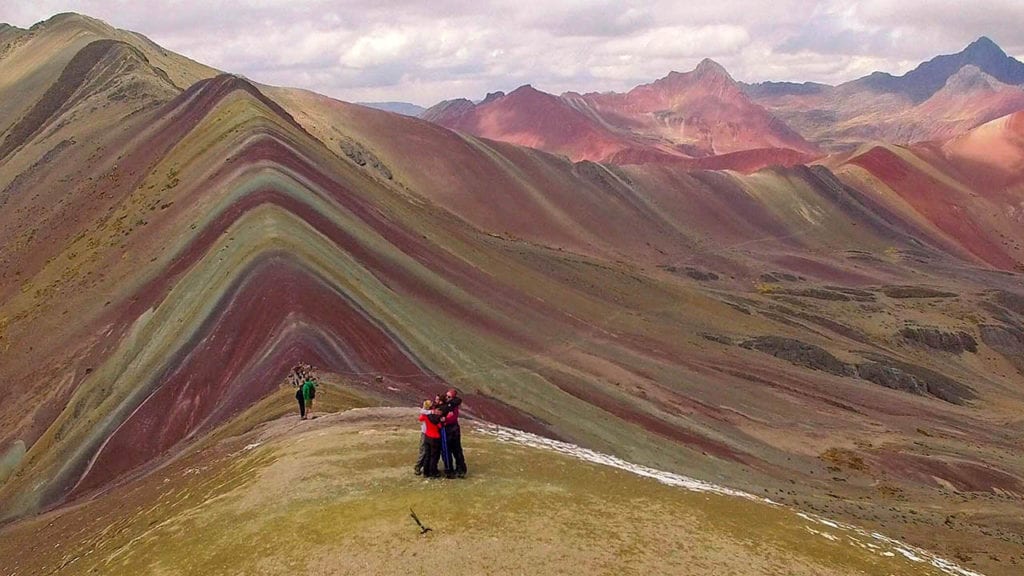 Rainbow Mountain in Peru