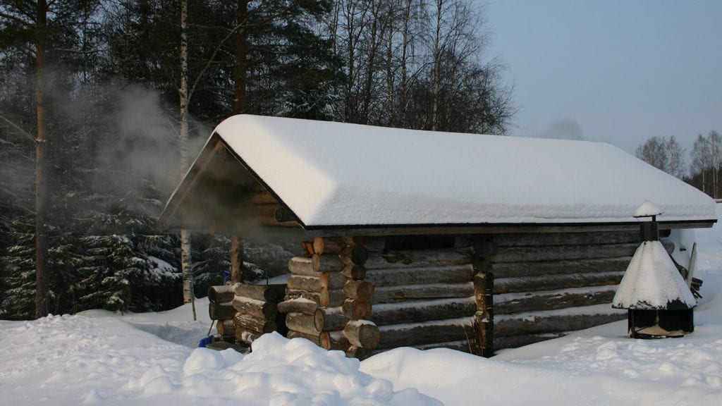 Finland celebrates Christmas by going to saunas