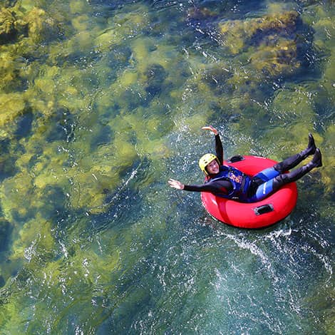 Tubing on River Cetina