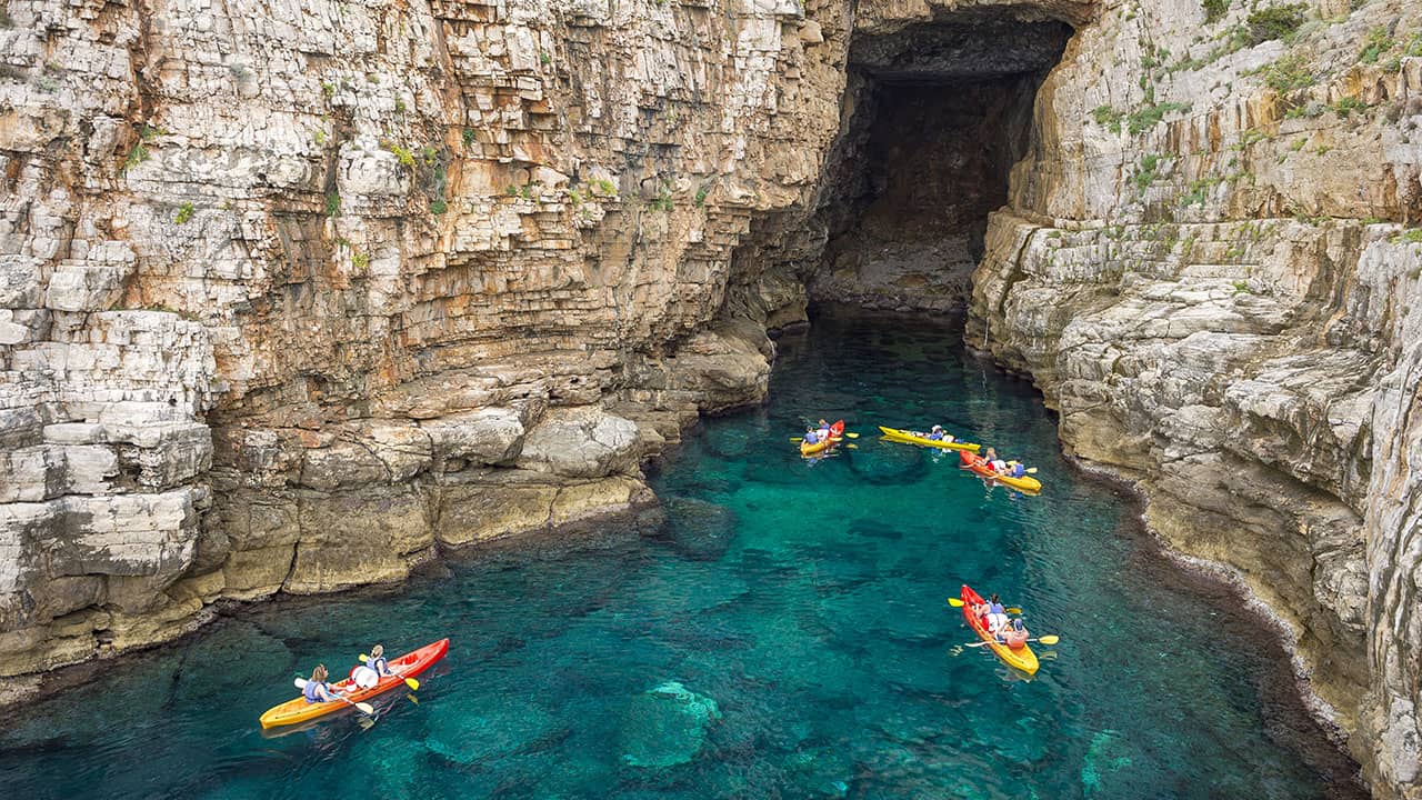 Sea kayaking in Dubrovnik