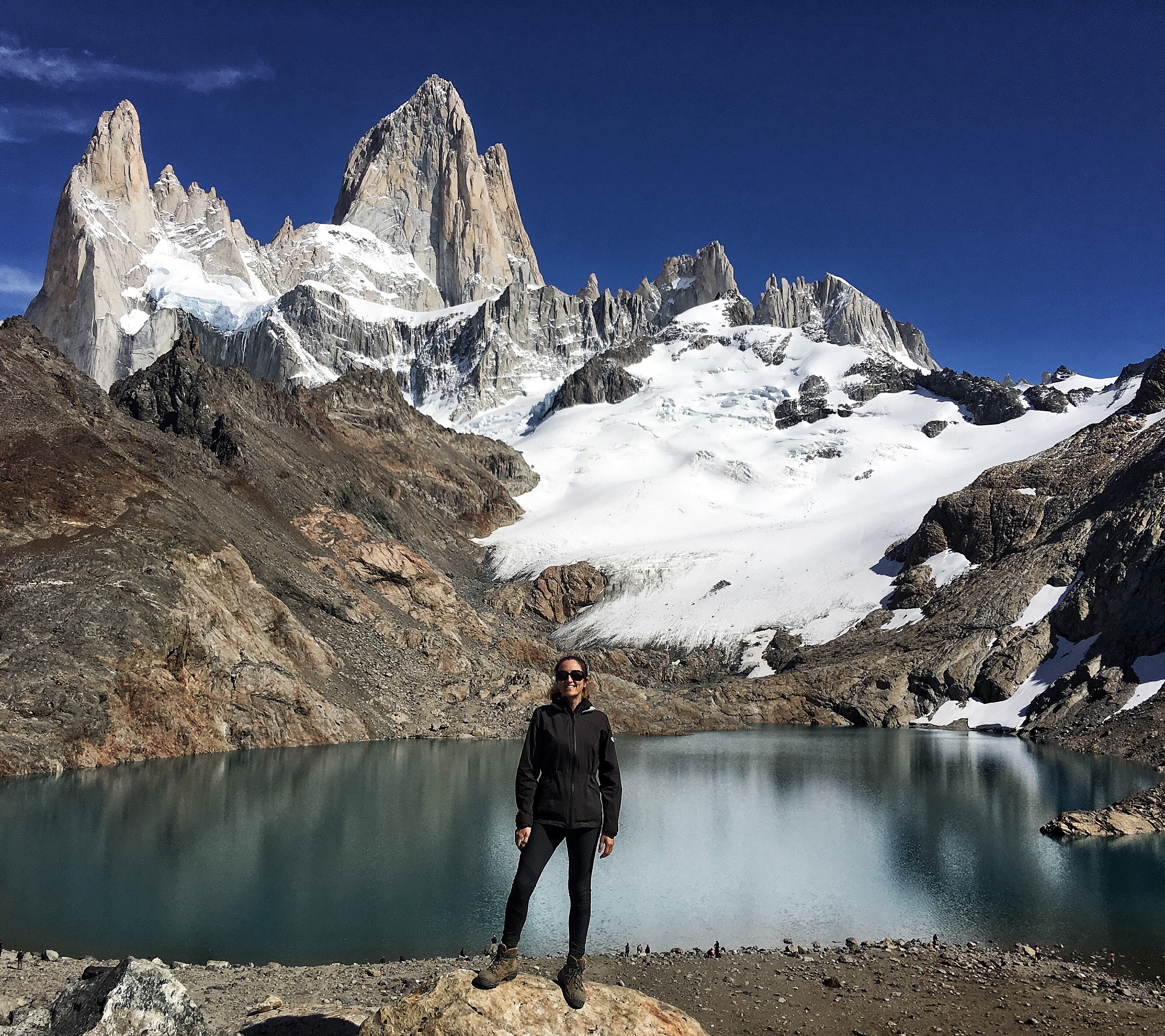 Blogger Claudia Tavani travelling in her 40s in Patagonia
