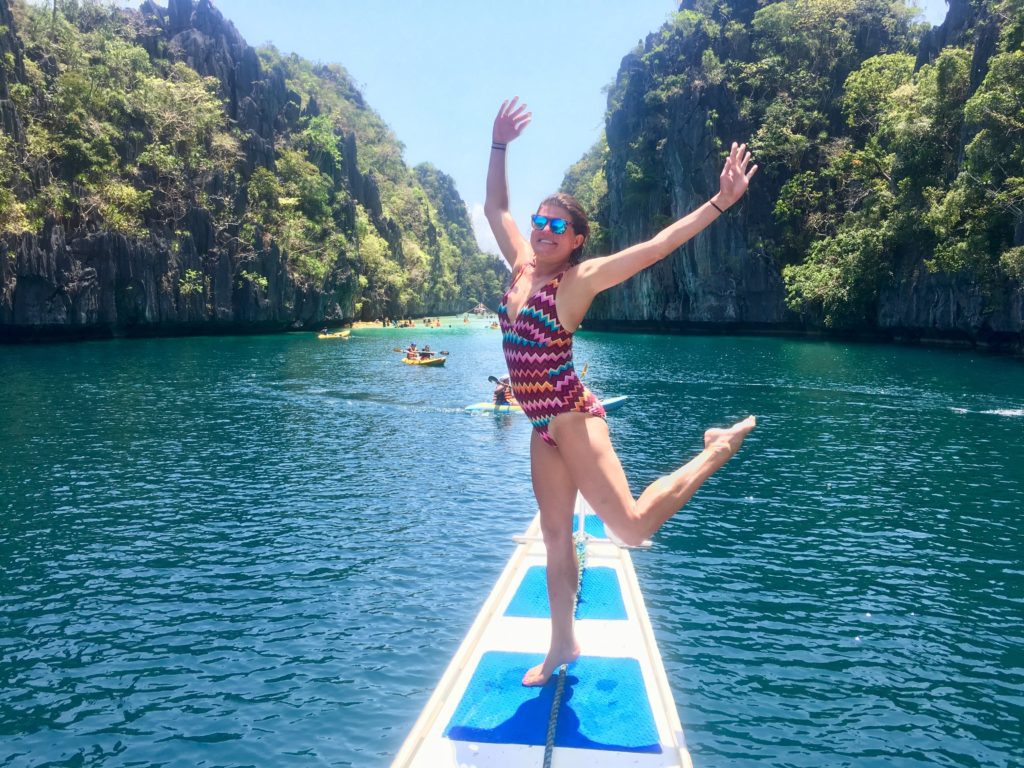 Flashpacker Teha Kennard in the Philippines