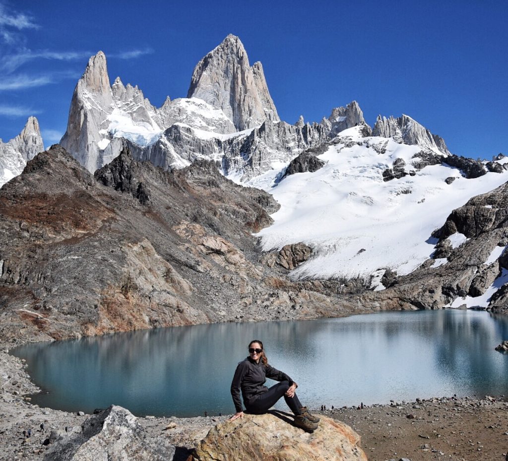 Blogger Claudia Tavani travelling in her 40s in Patagonia