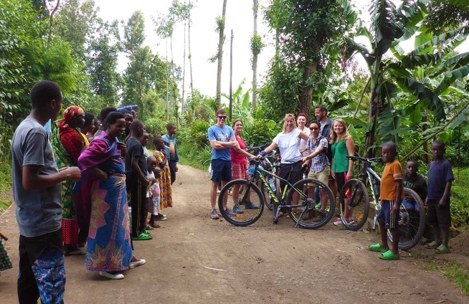 Mountain biking in Rwanda