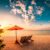 A beautiful beach view