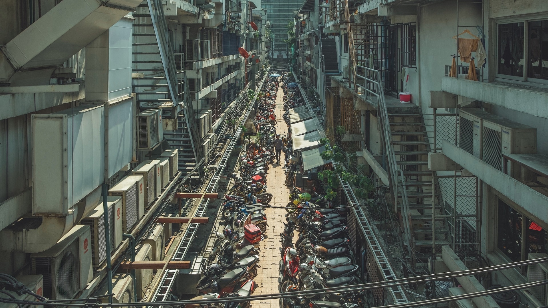 A street scene in Bangkok, Thailand