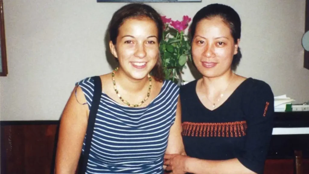 Anna with Mae in Vietnam