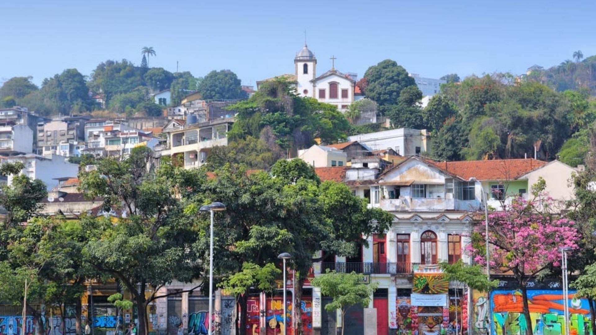 The Santa Teresa neighbourhood of Rio, Brazil