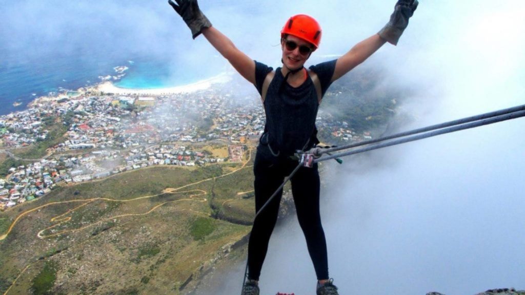 Abseiling in South Africa