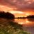 Midnight sunshine in Finland