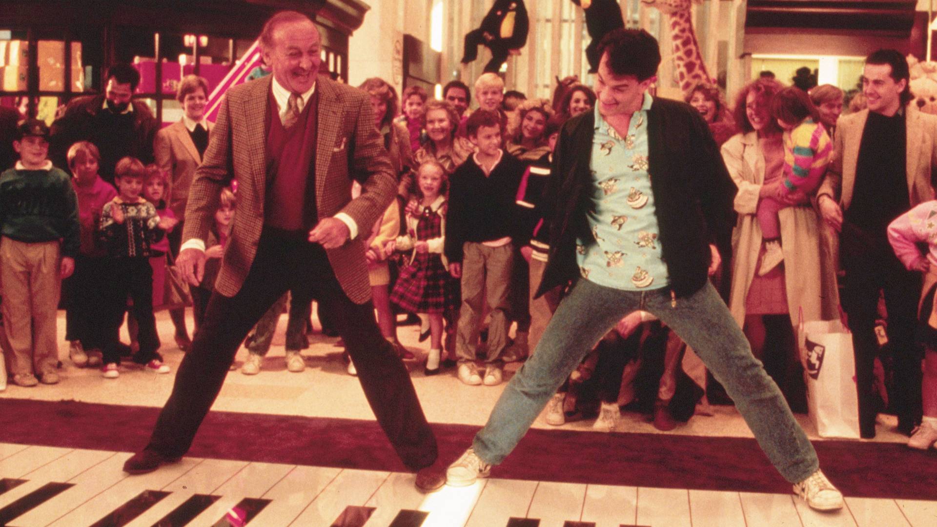 tom hanks dancing on piano in big