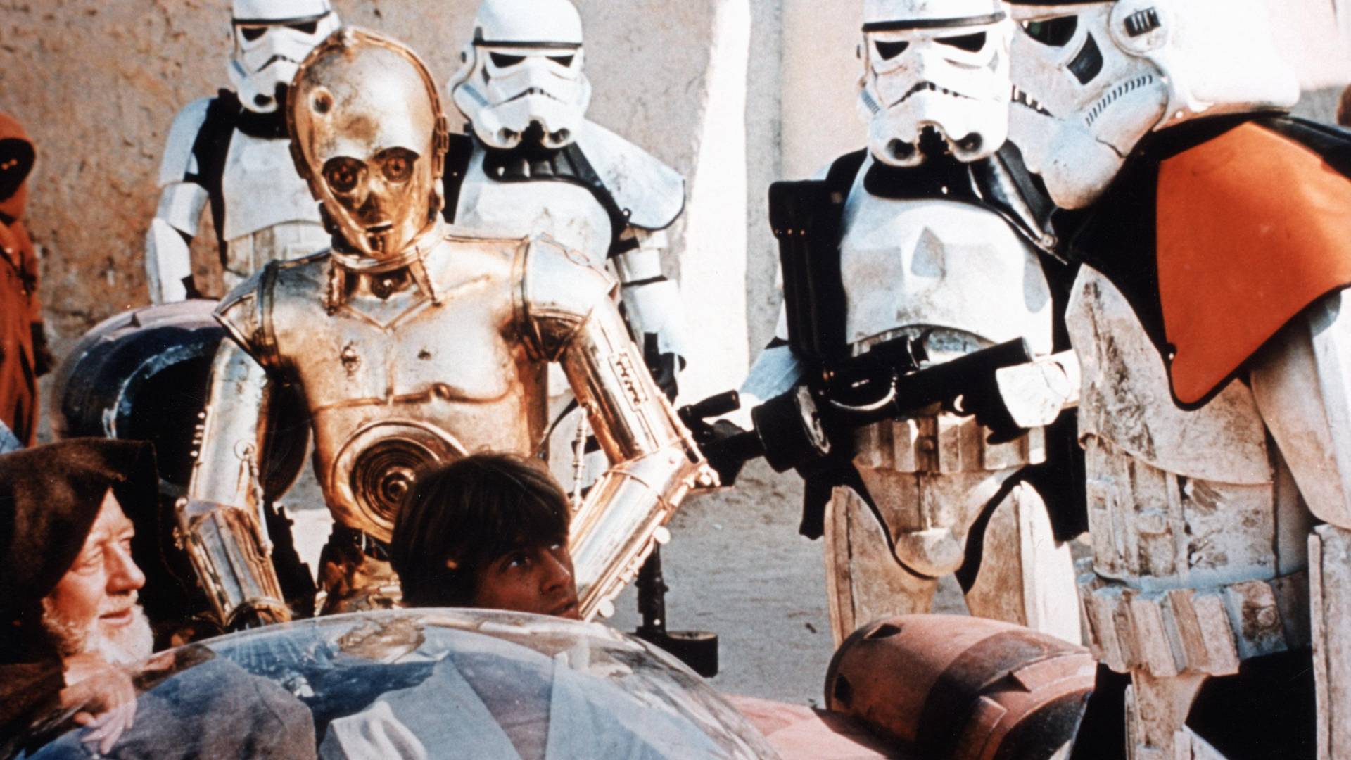 alec guinness mark hamill droids stars wars