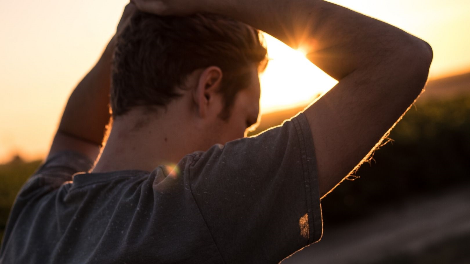 A person backlit by the sun - the reality of life in your 30s