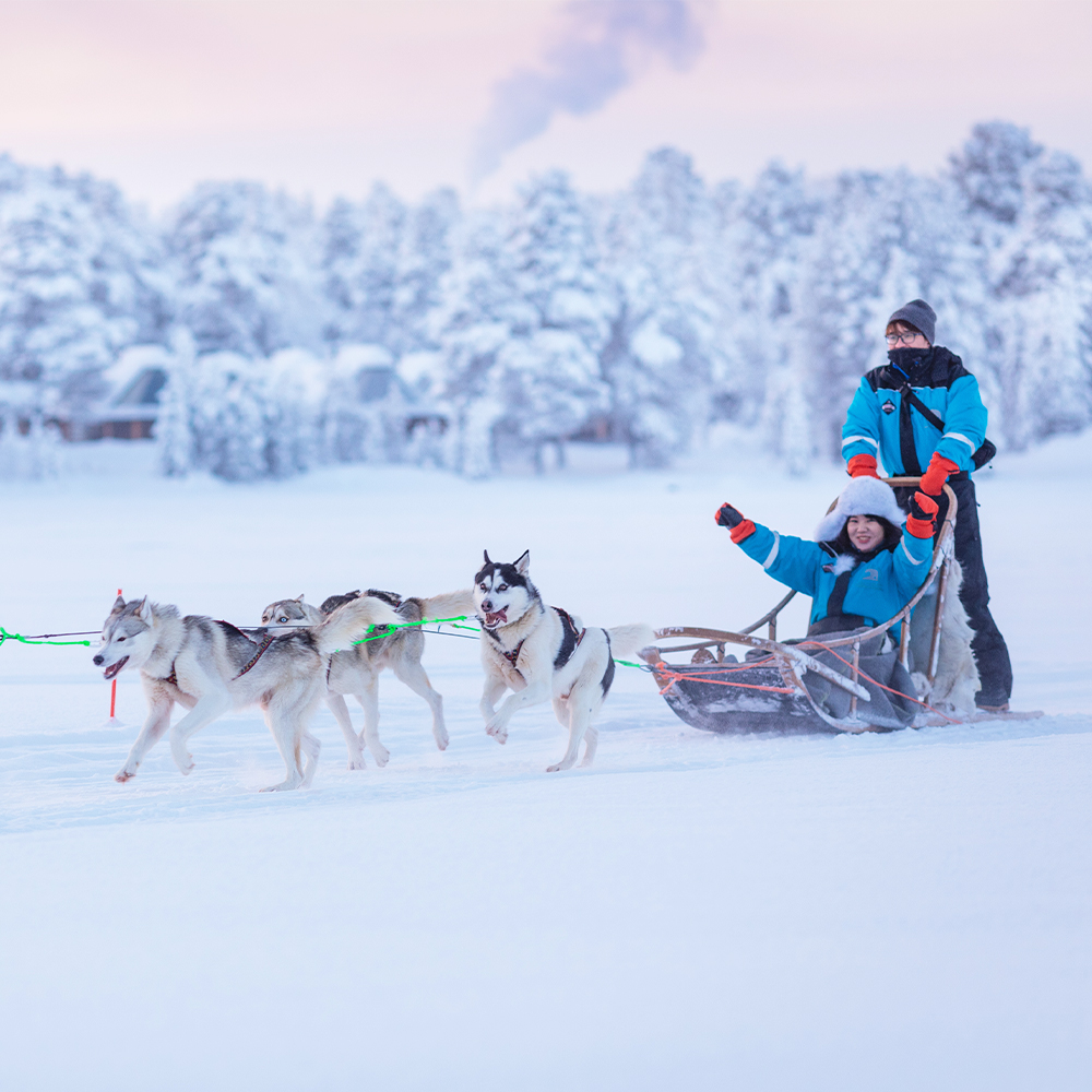 Winter Finland: Northern Lights & Snowmobile Thrills