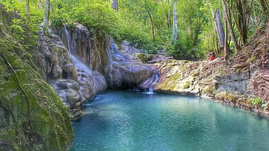 The Shower Falls in Belize