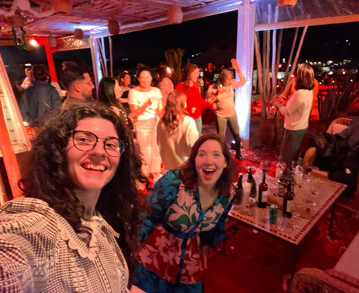 Newly single, I spent NYE dancing in the Moroccan desert. It was pure, escapist joy